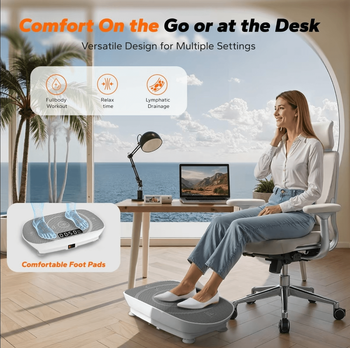 Curved Whole Body Vibration Plate - KAVIRES