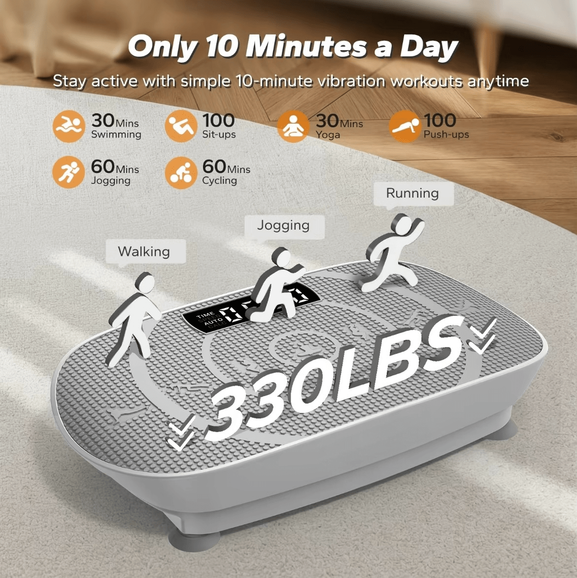 Curved Whole Body Vibration Plate - KAVIRES